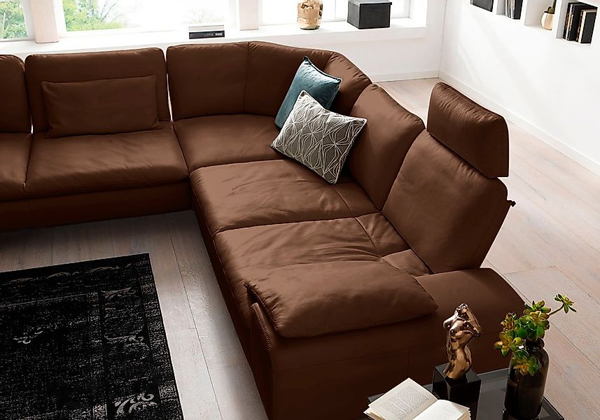 W.SCHILLIG Ecksofa "valentinoo, Designsofa, elegant und bequem, L-Form", (S günstig online kaufen