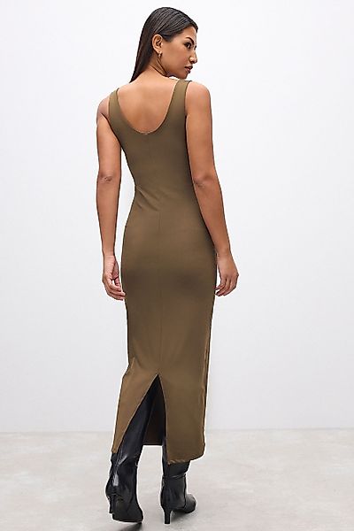 Next Midikleid Ärmelloses Bodycon-Midikleid aus weichem günstig online kaufen
