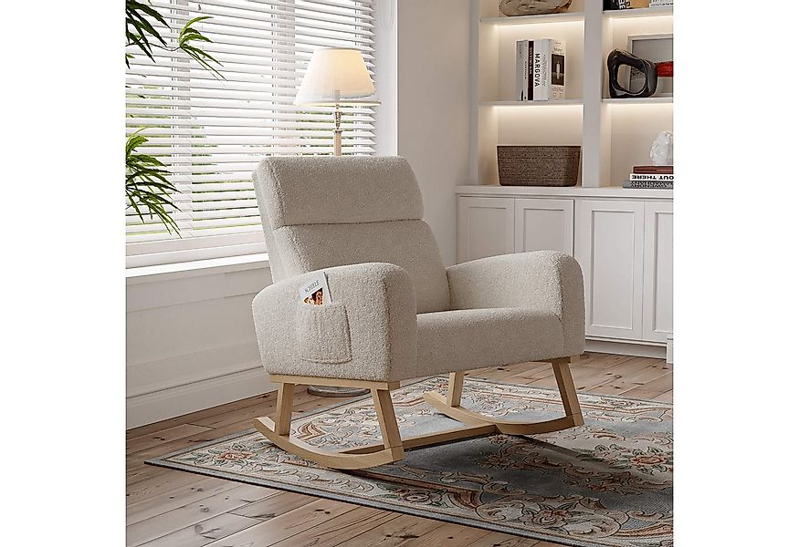 Furnishings Home Schaukelstuhl Sessel Polsterstuhl Freizeitstuhl (Set), aus günstig online kaufen