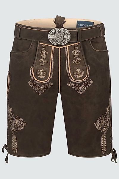 Lederhose Benett mit Gürtel günstig online kaufen