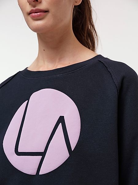 Raglan-sweatshirt Print La Aus Bio-baumwolle günstig online kaufen