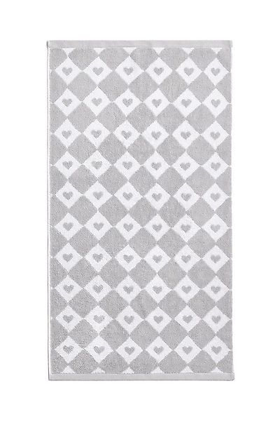 Next Handtuch Handtuch mit Herzmotiv, (1-St) günstig online kaufen
