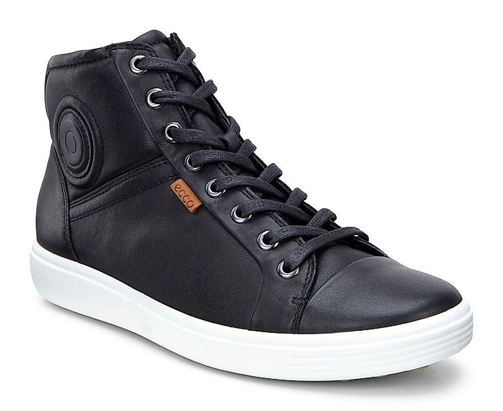 Ecco ECCO Soft VII Schwarz Schnürstiefelette günstig online kaufen