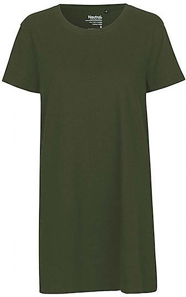 Neutral Rundhalsshirt Damen Long Length T-Shirt günstig online kaufen