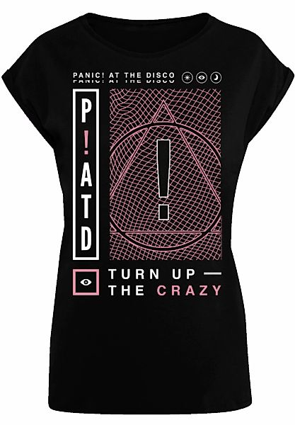 F4NT4STIC T-Shirt "Panic At The Disco Turn Up The Crazy", Premium Qualität günstig online kaufen