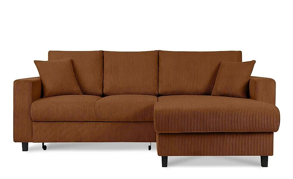 KONSIMO Ecksofa   ¦ orange ¦ Maße (cm): B: 234 H: 92 Polstermöbel > Sofas > günstig online kaufen