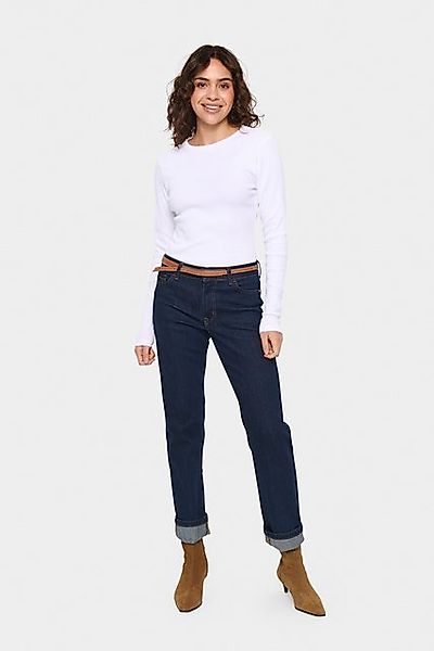 Saint Tropez Langarmbluse Langarm-Bluse AsterSZ günstig online kaufen