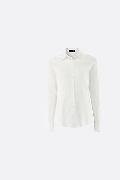 Hemdbluse mit Stretch Slim Fit günstig online kaufen