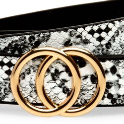 Caspar Synthetikgürtel GU322 eleganter Damen Hüftgürtel günstig online kaufen