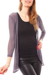 Muse Cardigan Mesh Cardigan Jäckchen transparent günstig online kaufen