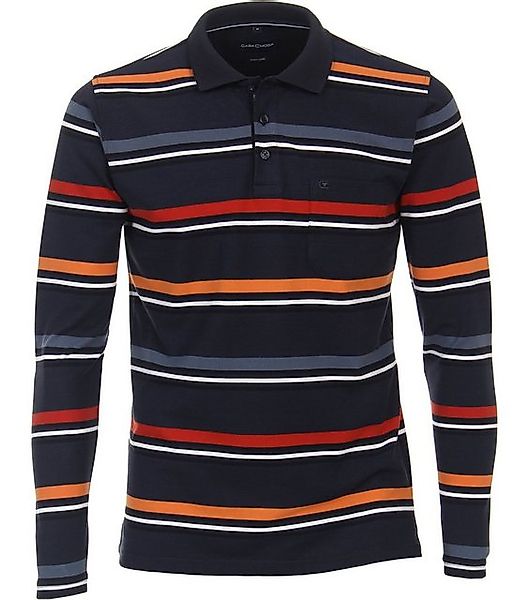 CASAMODA Langarm-Poloshirt CASAMODA Polo-Shirt Langarm gestreift günstig online kaufen