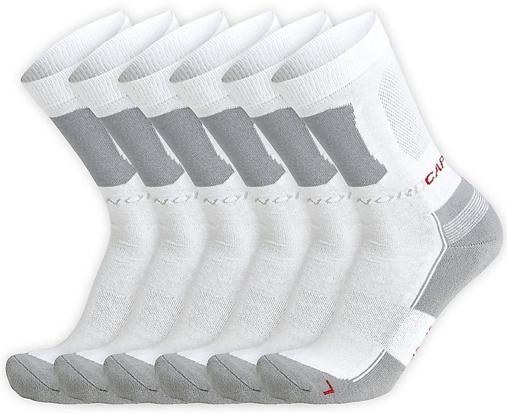 Nordcap Sportsocken (Set, 6-Paar) mit zahlreichen funktionellen Zonen günstig online kaufen