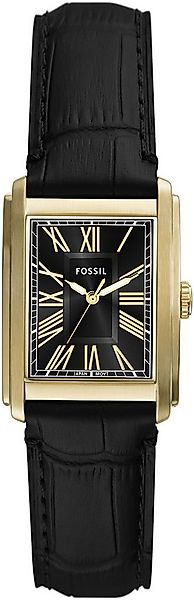 Fossil Quarzuhr CARRAWAY FS6091, Armbanduhr, Herrenuhr, Lederarmband, analo günstig online kaufen