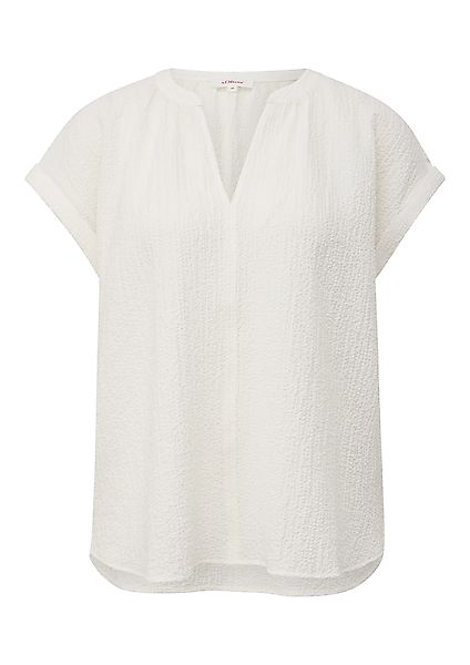 s.Oliver Blusentop Locker geschnittene Bluse mit günstig online kaufen