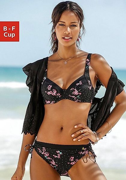 LASCANA Bügel-Bikini mit geblümtem Print günstig online kaufen