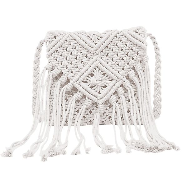 Refttenw Umhängetasche Boho-Fransen Schultertasche,Große Kapazität,Mode Umh günstig online kaufen