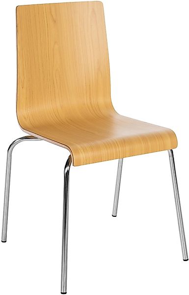 CLP Besucherstuhl Gahanna, Stapelstuhl, Sitz aus günstig online kaufen