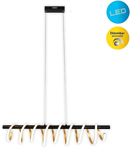 näve LED Pendelleuchte »Belleza« LED-Modul 1 Stk. Warmweiß Hängeleuchte war günstig online kaufen