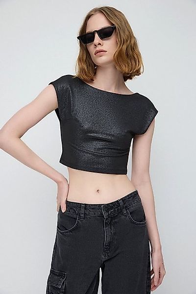 No Matter What Bustierkleid Glänzendes Rückenfreies Basic-Top günstig online kaufen