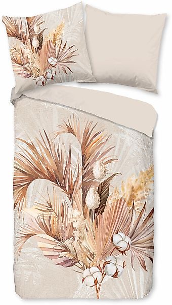good morning Wendebettwäsche »Gia«, Biber, 135x200, Warm, Weich, Wendeoptik günstig online kaufen