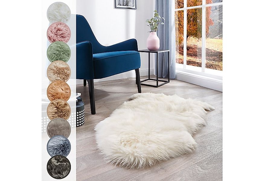 LUXOR living Fellteppich Schaffell Namika, fellförmig, Höhe: 50 mm, echtes günstig online kaufen