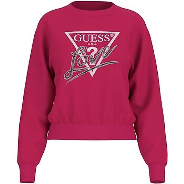 Guess  Fleecepullover Cn Love Triangle Sweatshirt günstig online kaufen