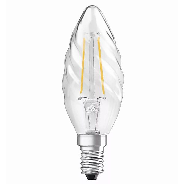 OSRAM LED-Kerzenlampe E142,5W 827 gedreht günstig online kaufen