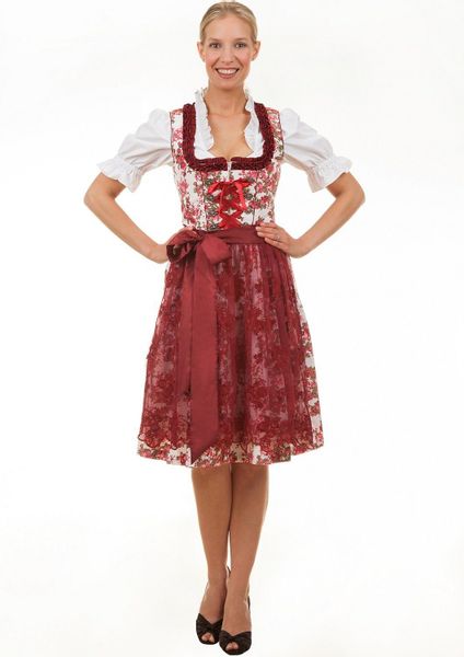 Edelnice Dirndl Estefania Blumen günstig online kaufen