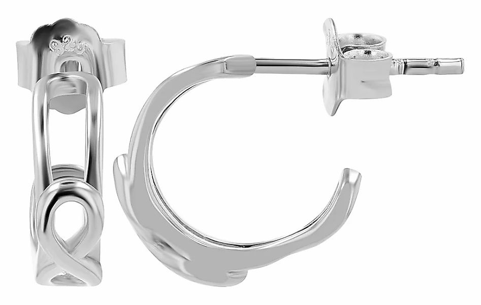 Adelia´s Paar Ohrhänger "Damen Ohrringe – Ohrstecker Unendlichkeitszeichen günstig online kaufen