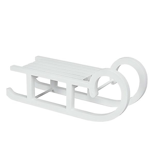 Spetebo Dekofigur Holz Deko Schlitten klein günstig online kaufen