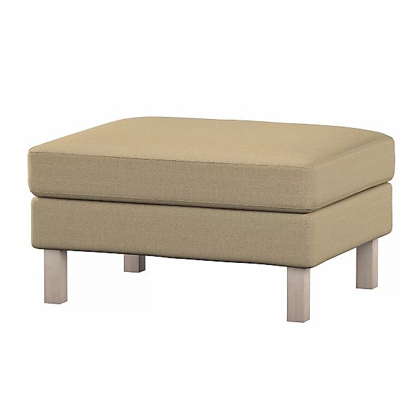 Bezug für Karlstad Hocker, dunkelbeige, Husse, Karstadt Hocker, Living II ( günstig online kaufen