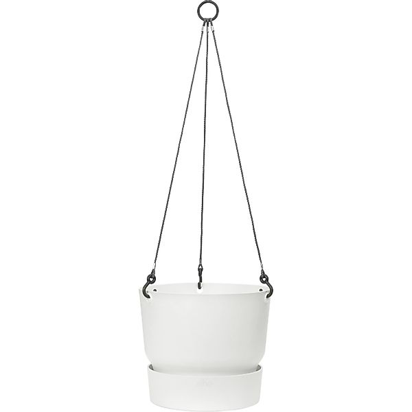 Elho Pflanzkübel greenville hängeampel 24cm weiss günstig online kaufen