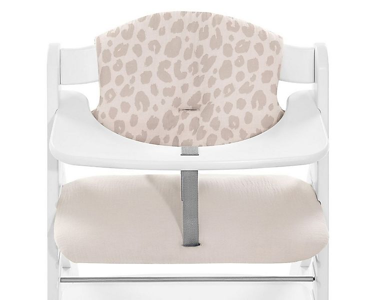 Hauck Hochstuhlauflage Select - Muslin Leo Natural, Sitzkissen Sitzauflage günstig online kaufen