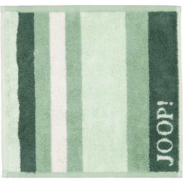 JOOP! Handtücher Vibe Streifen 1698 - Farbe: salbei - 44 - Seiflappen 30x30 günstig online kaufen