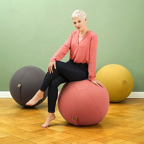 Sitting Ball Sitzball Felt Lachs günstig online kaufen