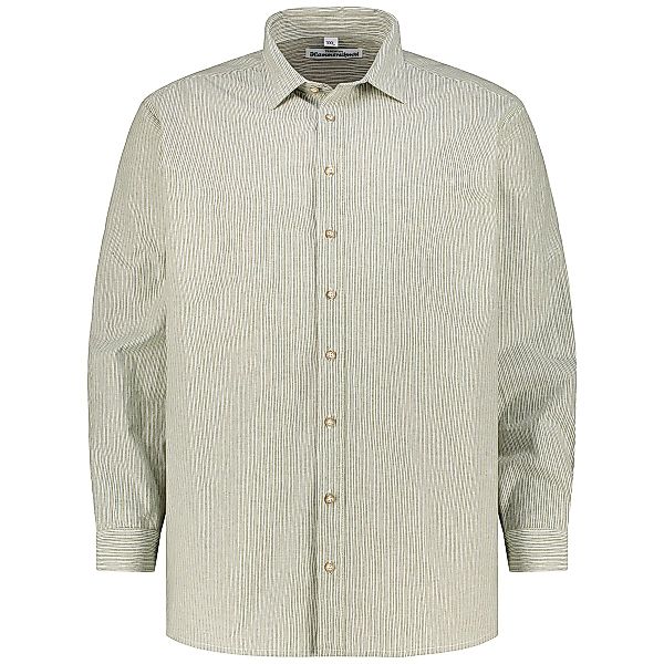 Hammerschmid Trachtenhemd aus Baumwolle Farbe grün Größe: 6XL günstig online kaufen