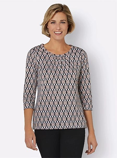 Classic Basics Print-Shirt "3/4-Arm-Shirt" günstig online kaufen