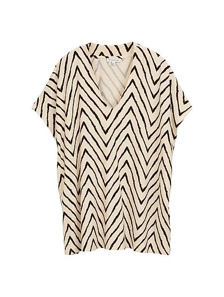 TOM TAILOR T-Shirt Plus Size - T-Shirt mit V-Ausschnitt günstig online kaufen