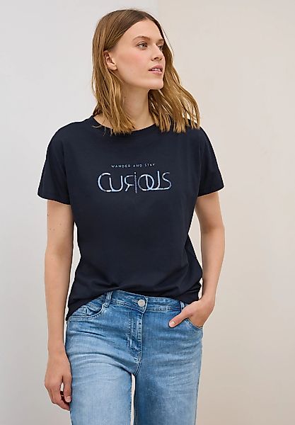 Cecil T-Shirt, mit Wording günstig online kaufen