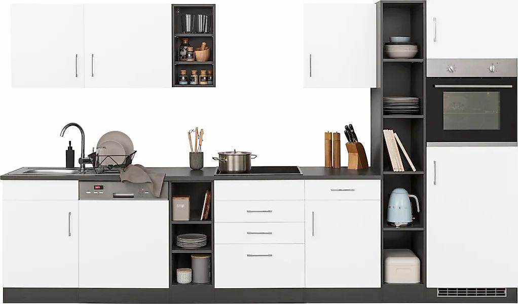 KOCHSTATION Küchenzeile "KS-Paris – Küchen mit einzigartigen Fotomotiven au günstig online kaufen