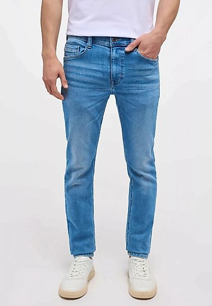 Mustang Jeans Oregon Slim Fit light blue  extra lang günstig online kaufen
