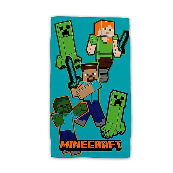 Jerry Fabrics Handtuch Minecraft Crawler 30x50 günstig online kaufen