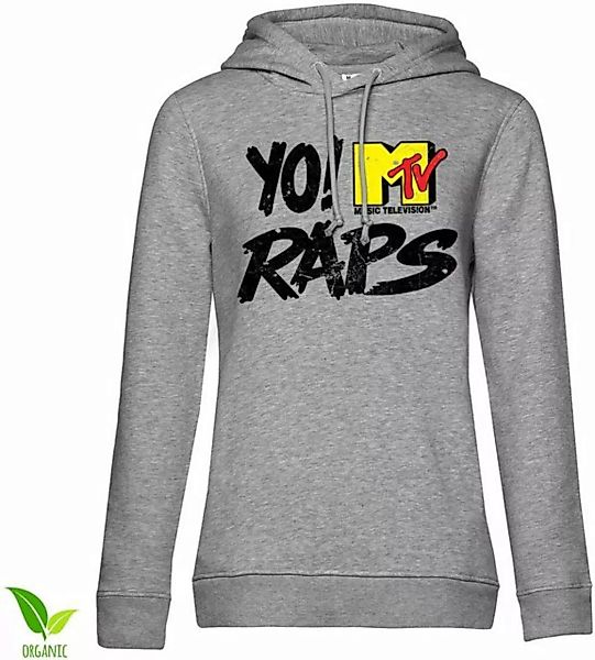 YO! RAPS MTV Kapuzenpullover Distressed Logo Girls Hoodie günstig online kaufen