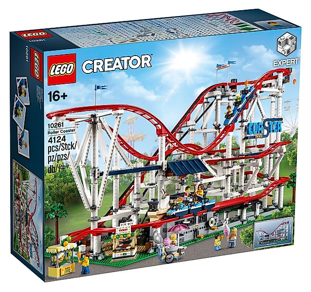 LEGO® Creator Expert 10261 Achterbahn Konstruktionsspielsteine günstig online kaufen