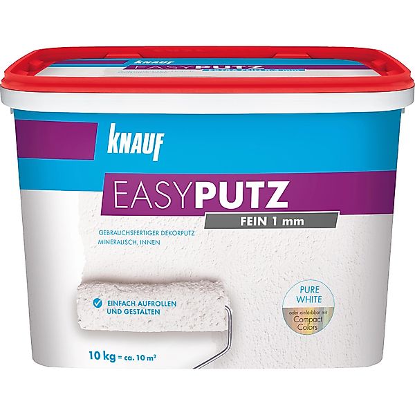 KNAUF Mörtel Knauf EasyPutz Streichputz 10 kg 1 mm fein günstig online kaufen