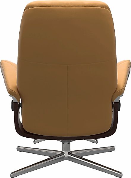 Stressless "Consul" mit Cross Base, Größe S, M & L, Holzakzent Braun günstig online kaufen