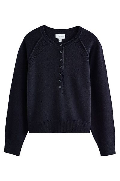 Next Rundhalspullover N. Premium Henley-Rundhalspullover, Lambswool (1-tlg) günstig online kaufen