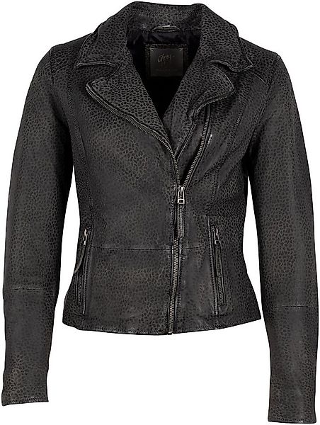 Mauritius Lederjacke GWAnimala mit asymetrischem Reißverschluss, Animal Prä günstig online kaufen