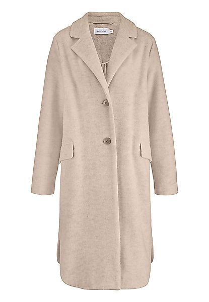 Hessnatur Wollmantel Wollfleece Regular aus Bio-Merinowolle günstig online kaufen
