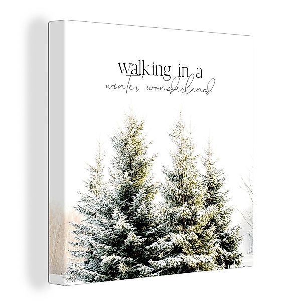 OneMillionCanvasses® Leinwandbild Weihnachten - Winter - günstig online kaufen